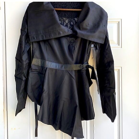 NWT Lip Service x Widow Deceased but Still Dreaming Belted Jacket - Picture 3 of 13